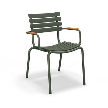 ReClips Dining Chair with Bamboo Armrest - INVENTORY