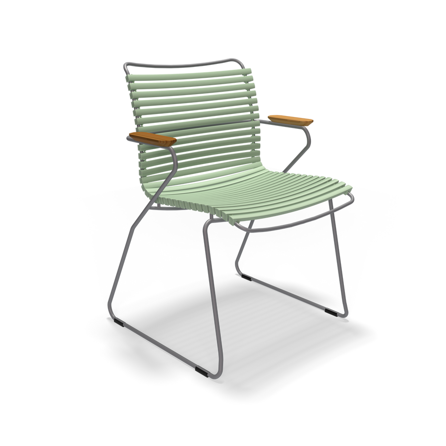 Click Dining Chair with Armrest