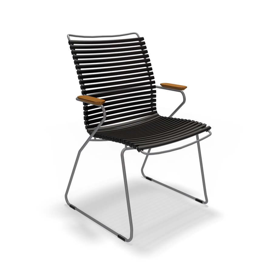 Click Dining Chair with Armrest - Tall Back