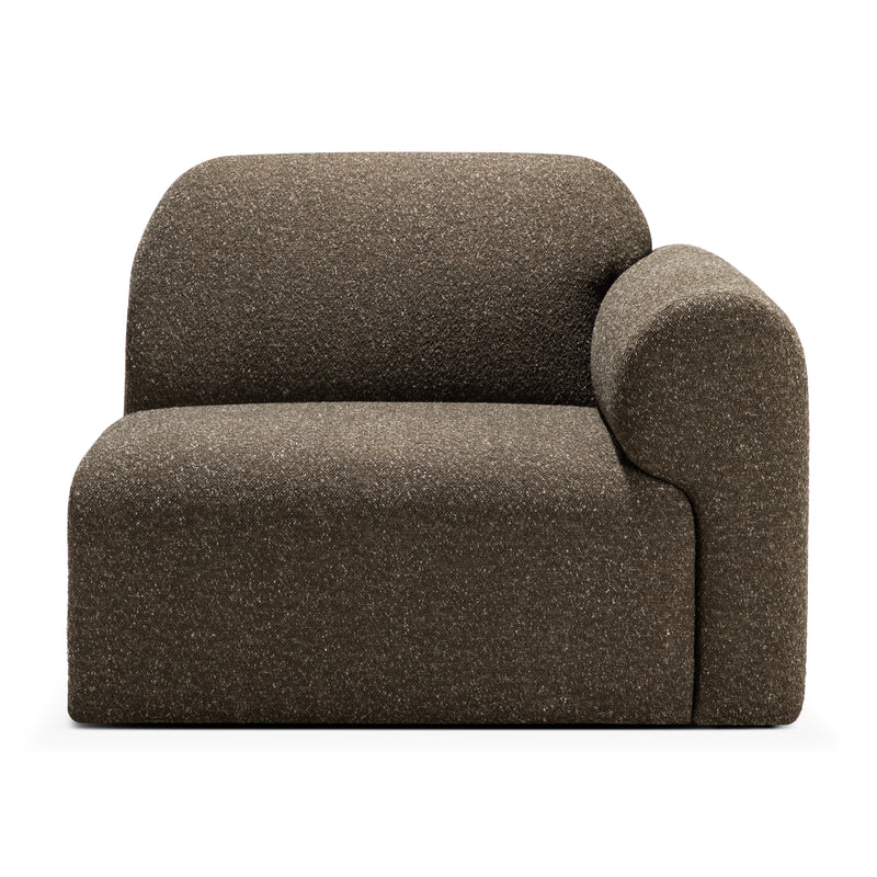 Bulky modular sofa
