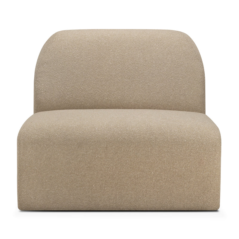 Bulky modular sofa
