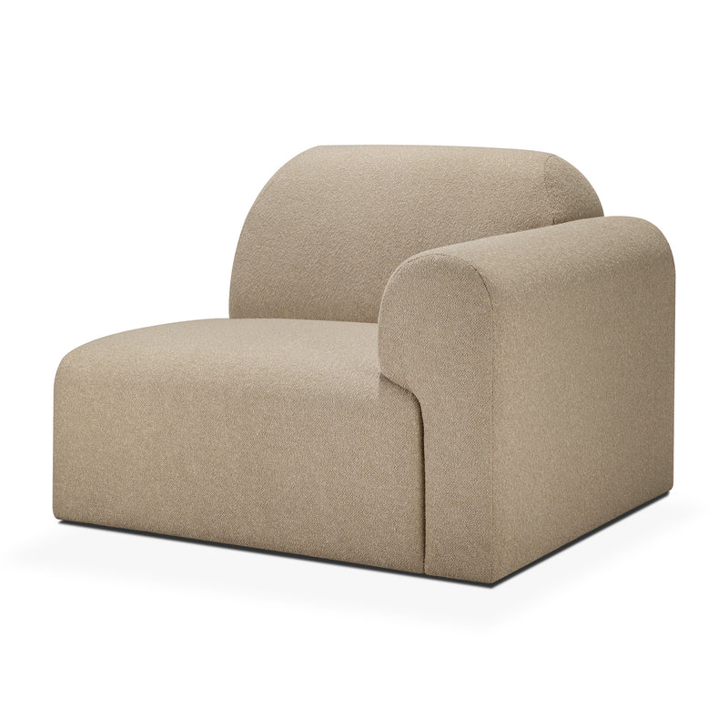 Bulky modular sofa