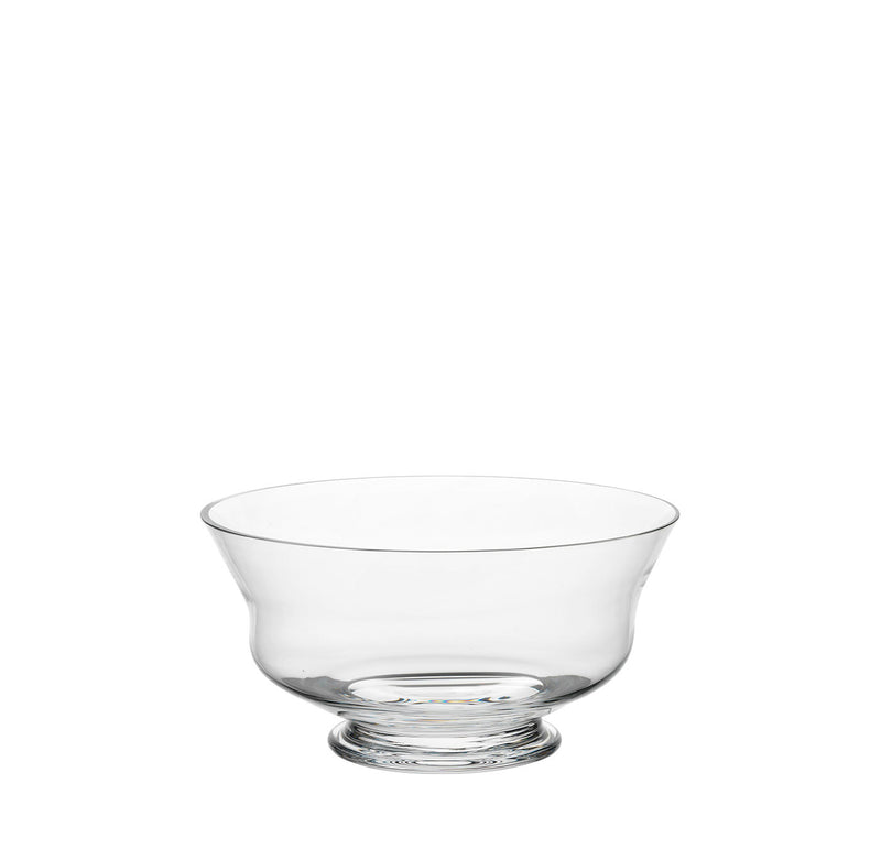 The Lobmeyr Drinking Set No. 231 - Barock features a mouth-blown lead-free crystal bowl with a wide rim and short pedestal base, set against a white background.