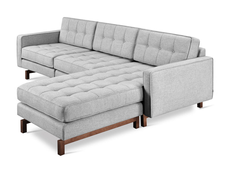 Jane 2 Bi-Sectional Walnut Finish