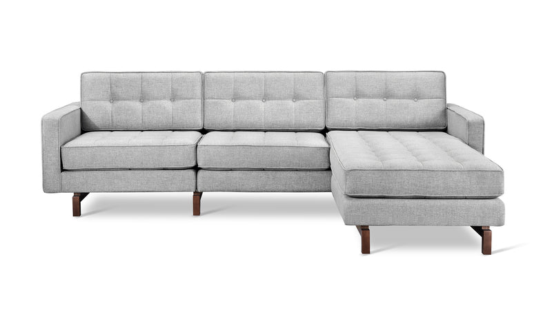 Jane 2 Bi-Sectional Walnut Finish