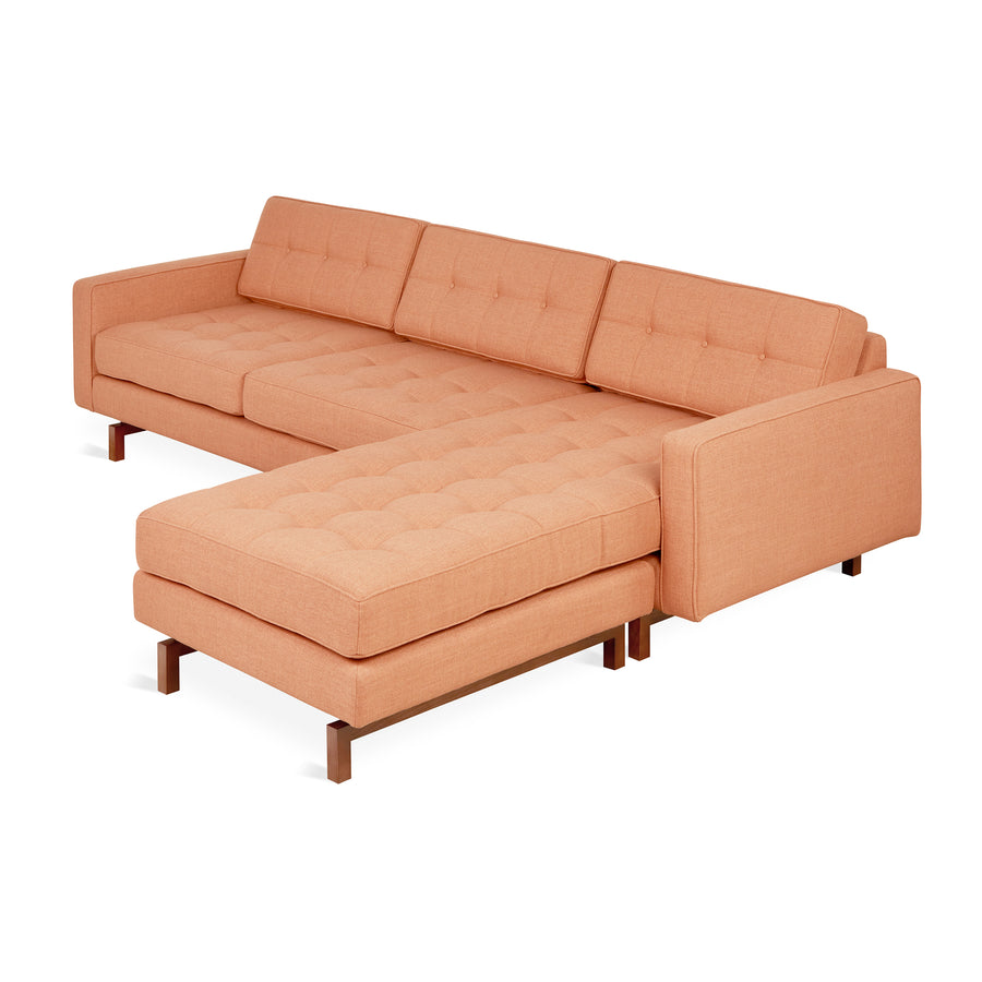 Jane 2 Bi-Sectional Walnut Finish
