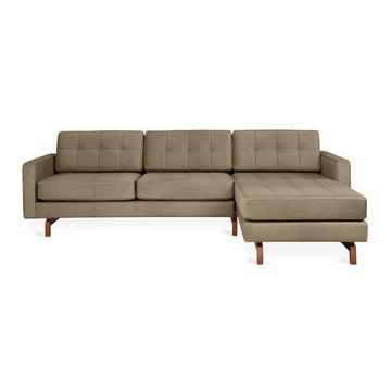 Jane 2 Bi-Sectional Walnut Finish