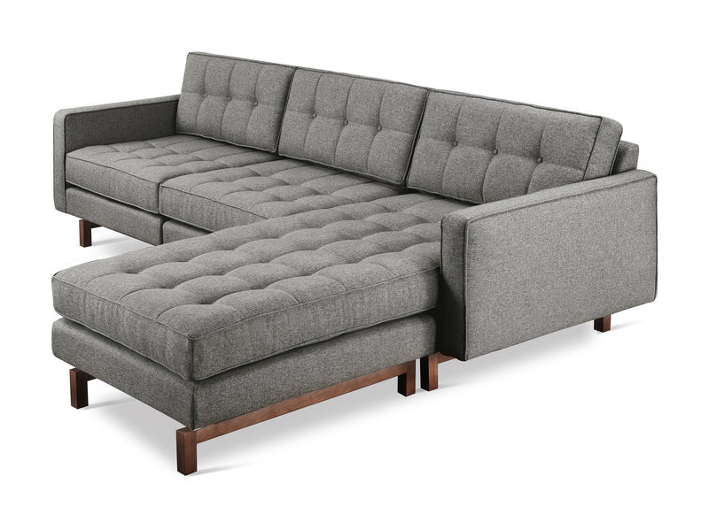 Jane 2 Bi-Sectional Walnut Finish