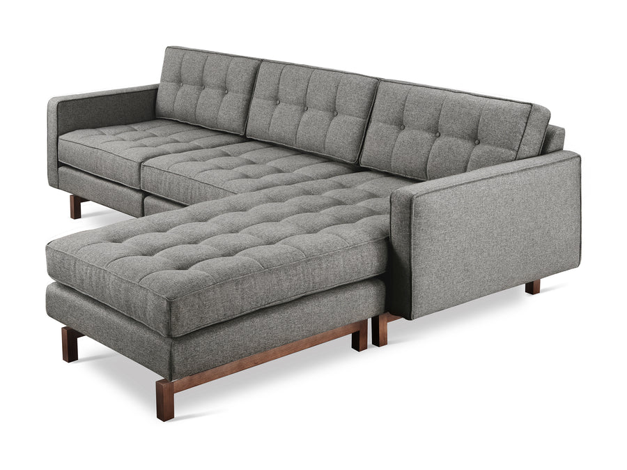 Jane 2 Bi-Sectional Walnut Finish