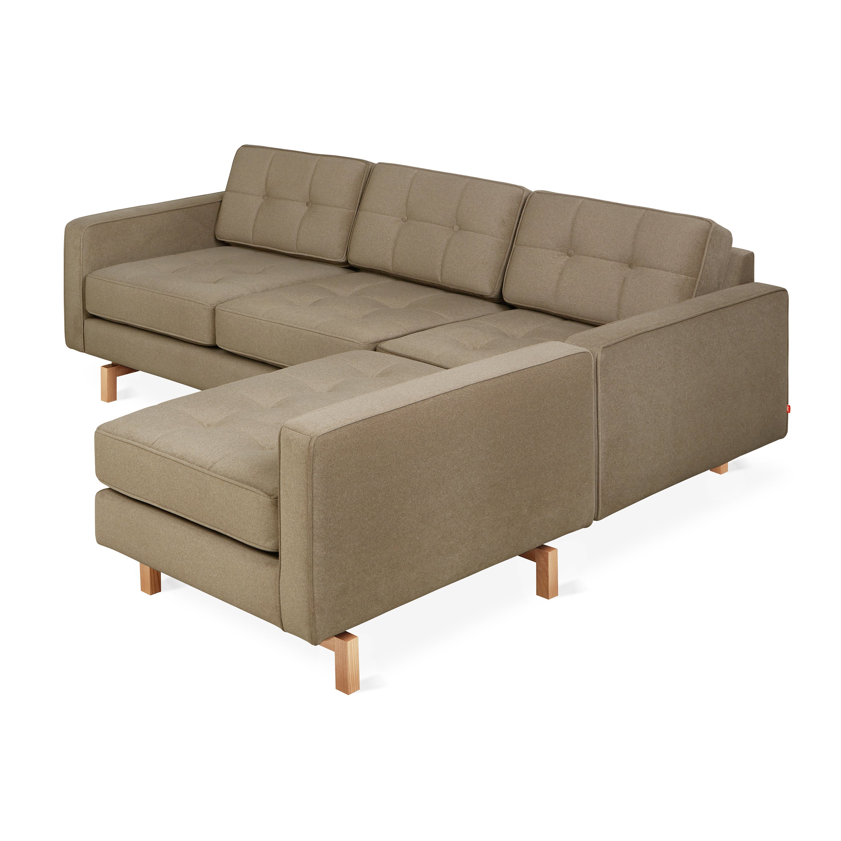 Jane 2  LOFT Bi-Sectional Natural Finish Base