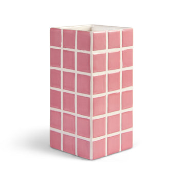 Vase Tile Pink