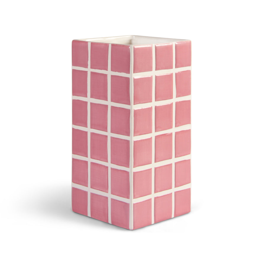 Vase Tile Pink