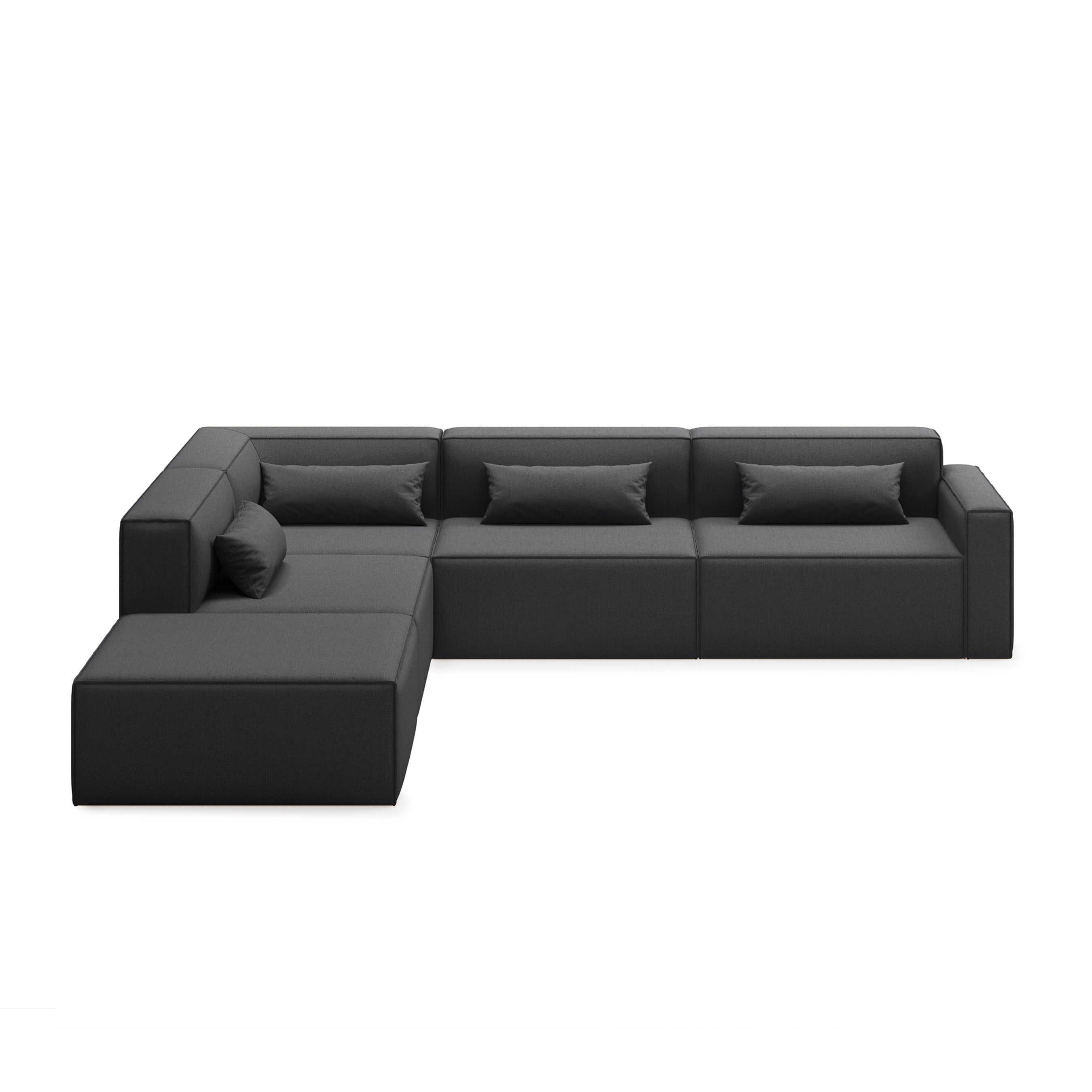 Mix Modular 5-Pc Sectional Left  Facing