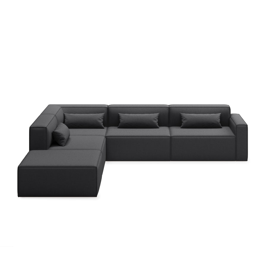 Mix Modular 5-Pc Sectional Left  Facing