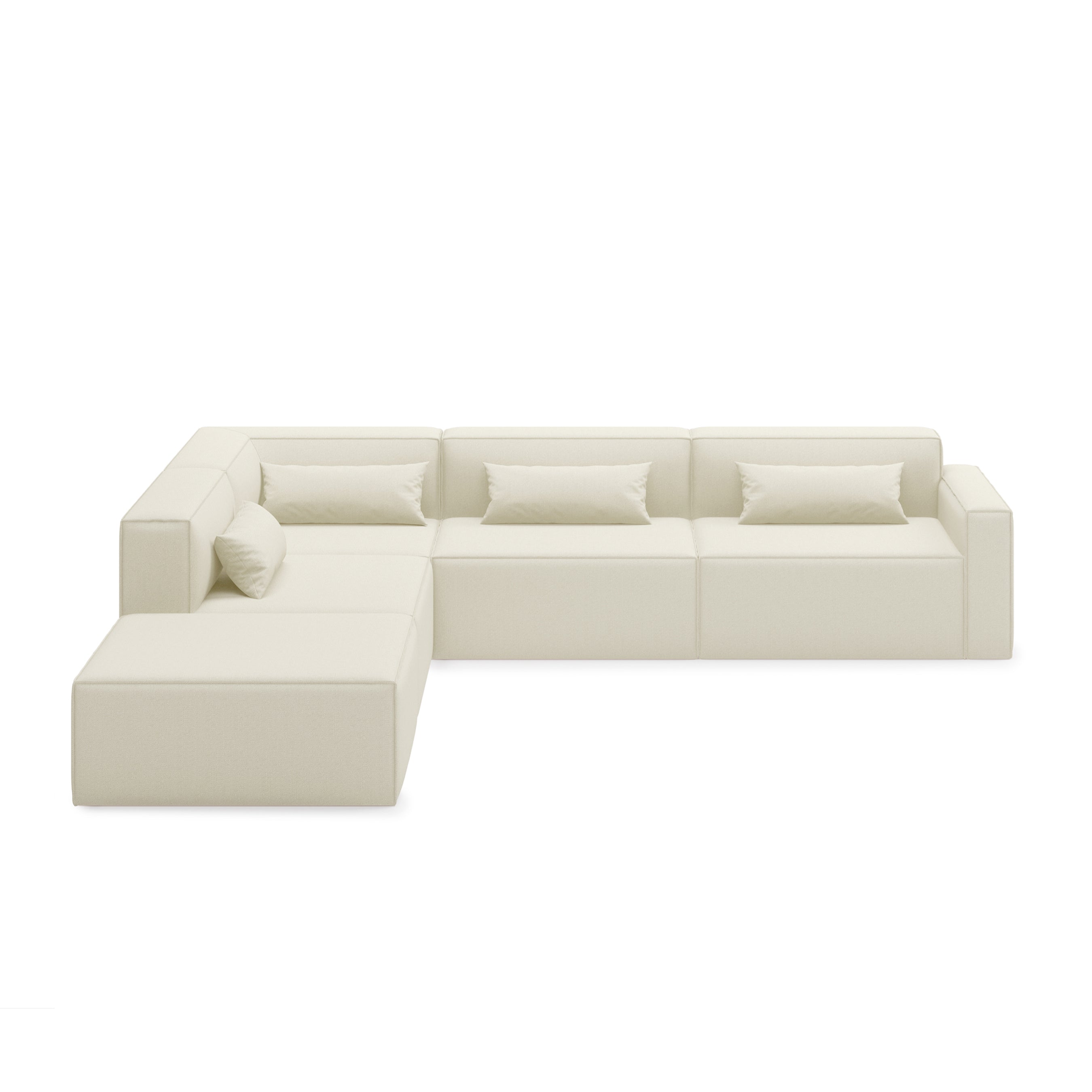 Mix Modular 5-Pc Sectional Left  Facing