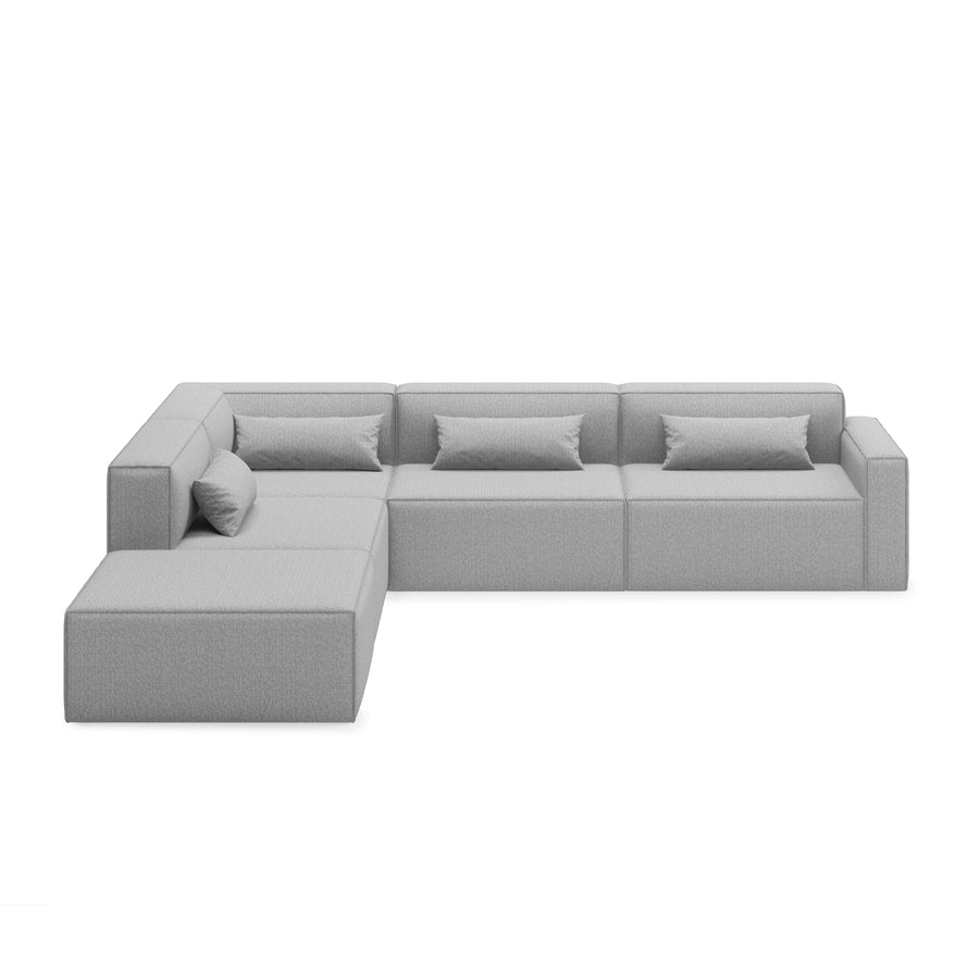 Mix Modular 5-Pc Sectional Left  Facing