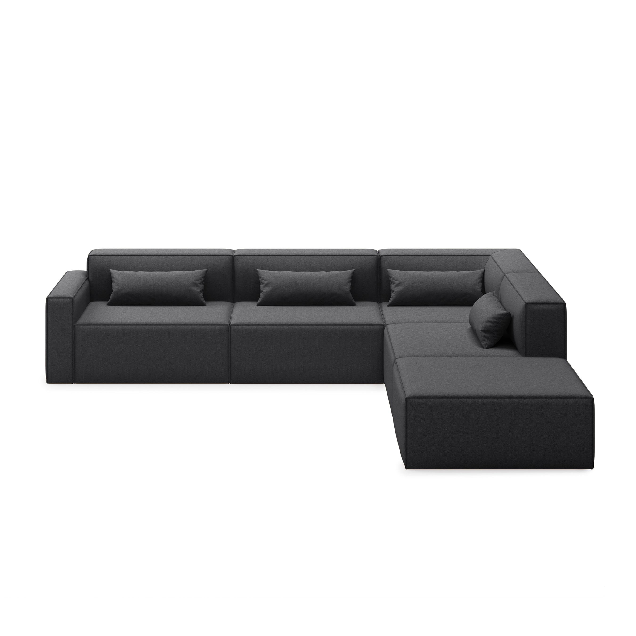Mix Modular 5-Pc Sectional Right  Facing