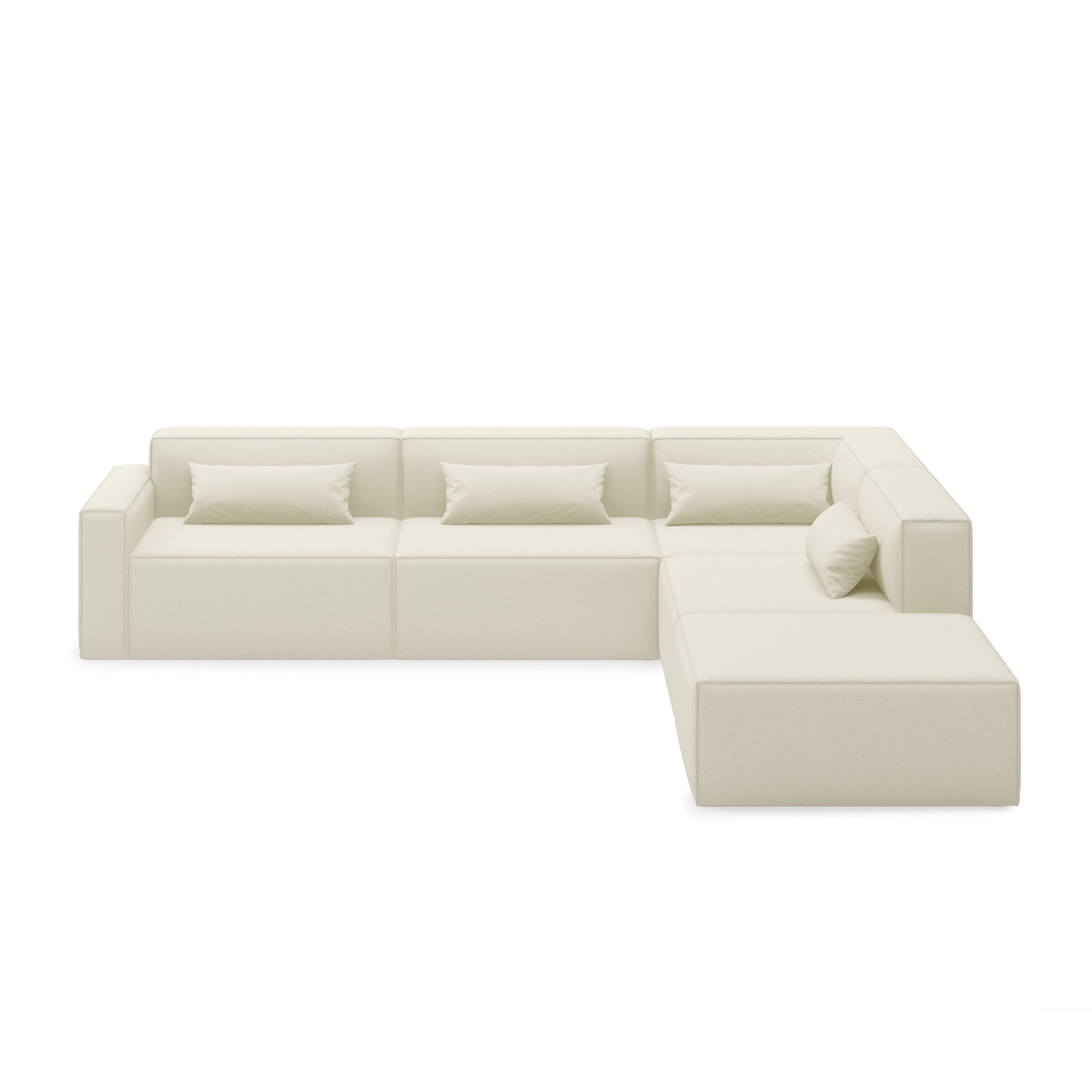 Mix Modular 5-Pc Sectional Right  Facing