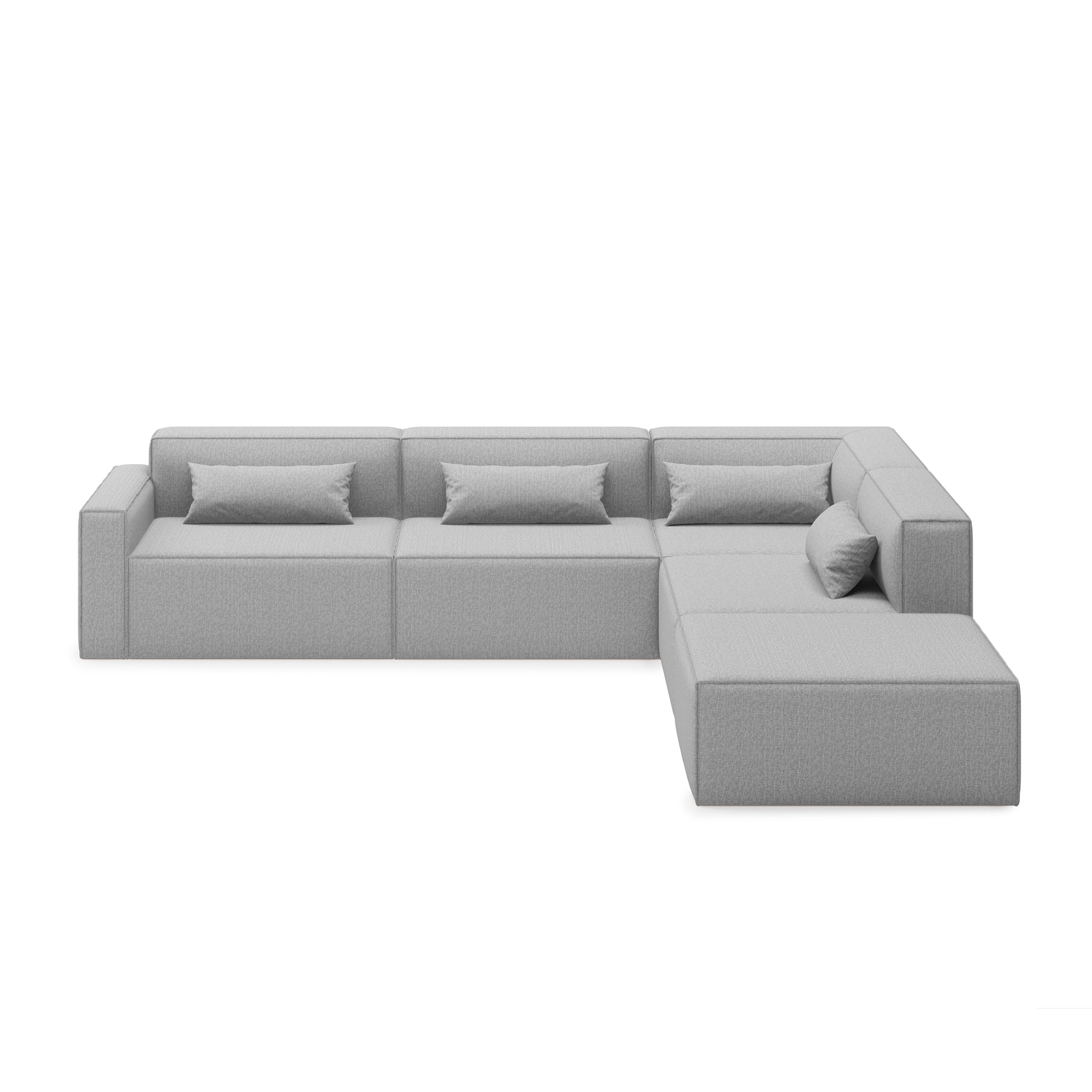Mix Modular 5-Pc Sectional Right  Facing
