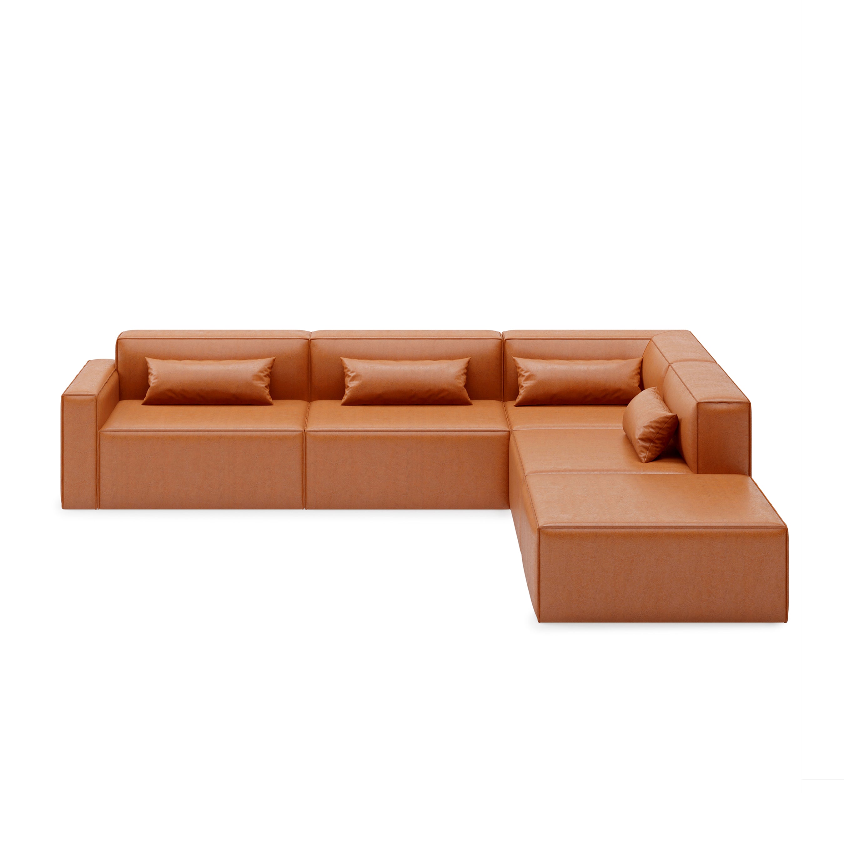 Mix Modular 5-Pc Sectional Right  Facing