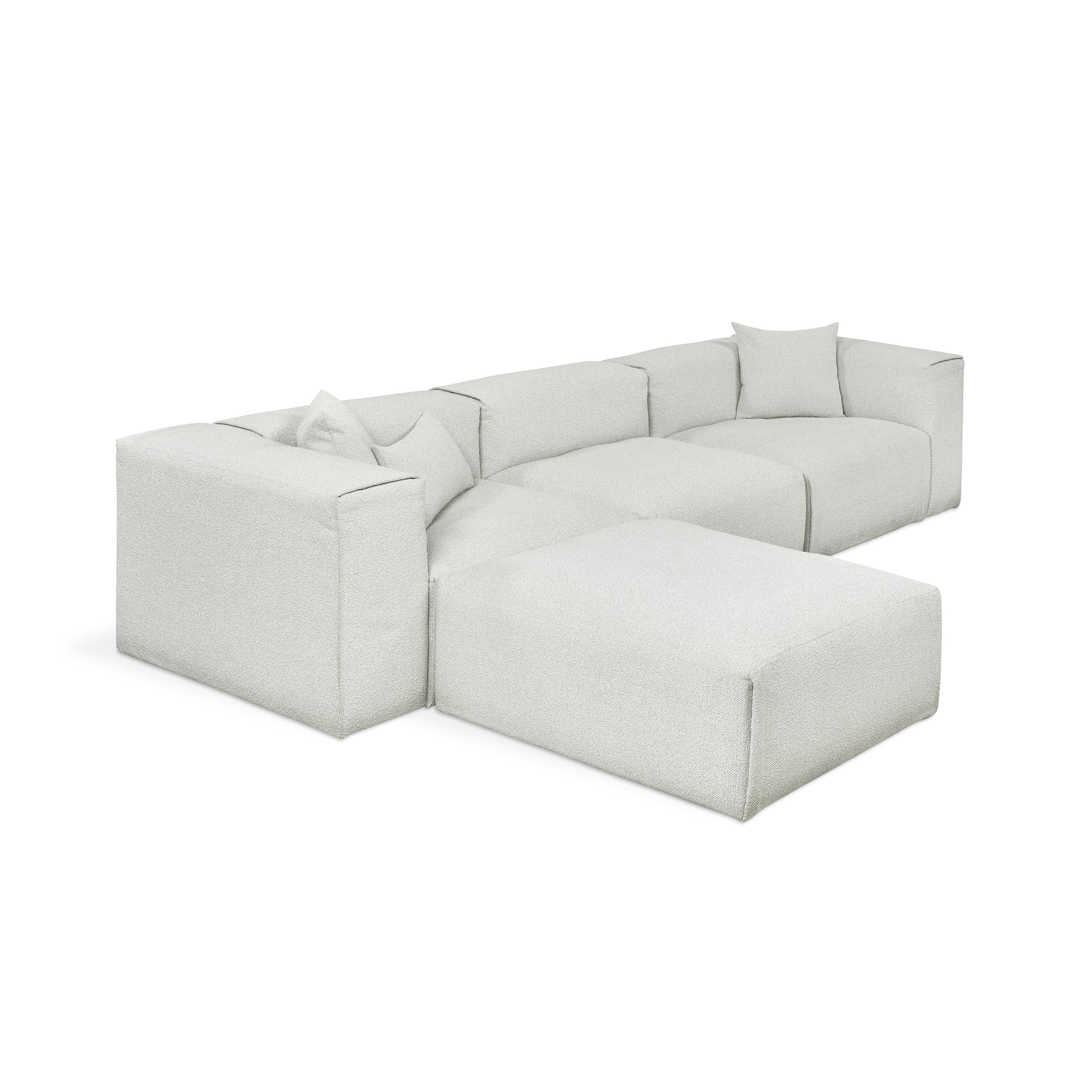 Nest Modular 4-PC Sectional Left Facing