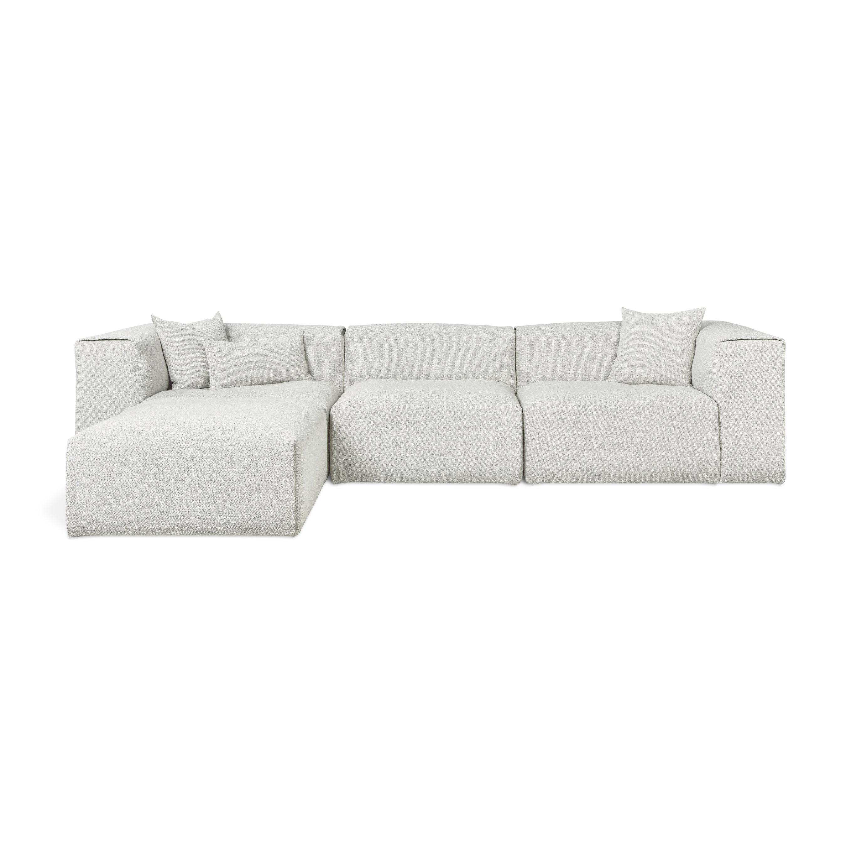 Nest Modular 4-PC Sectional Left Facing