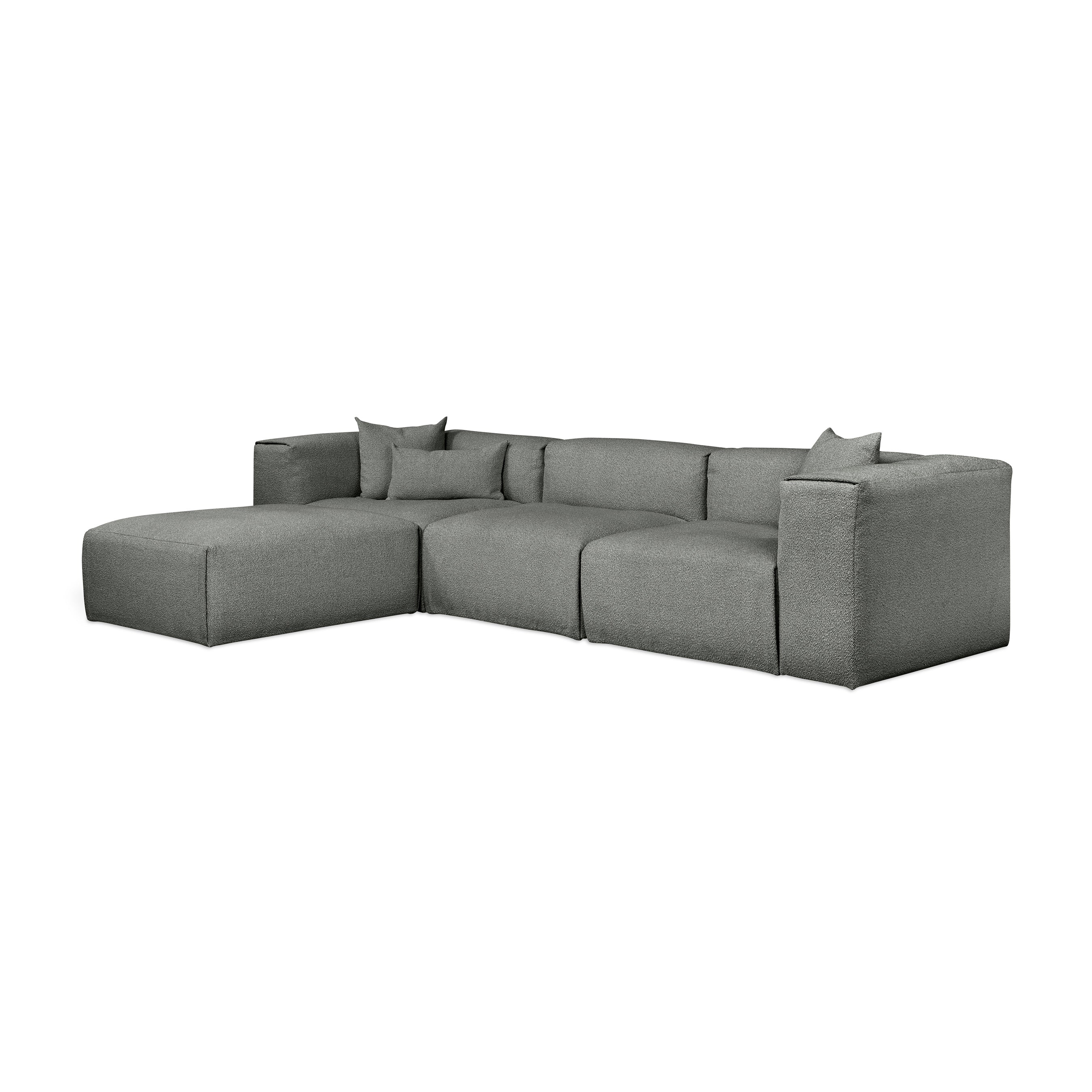 Nest Modular 4-PC Sectional Left Facing