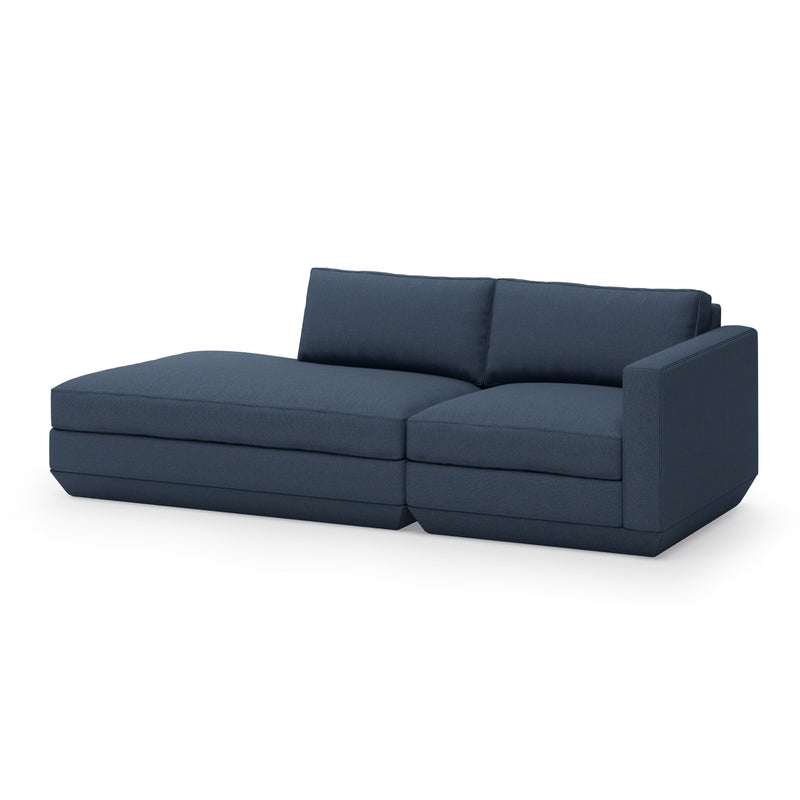 Podium 2 PC Left Lounge Sofa