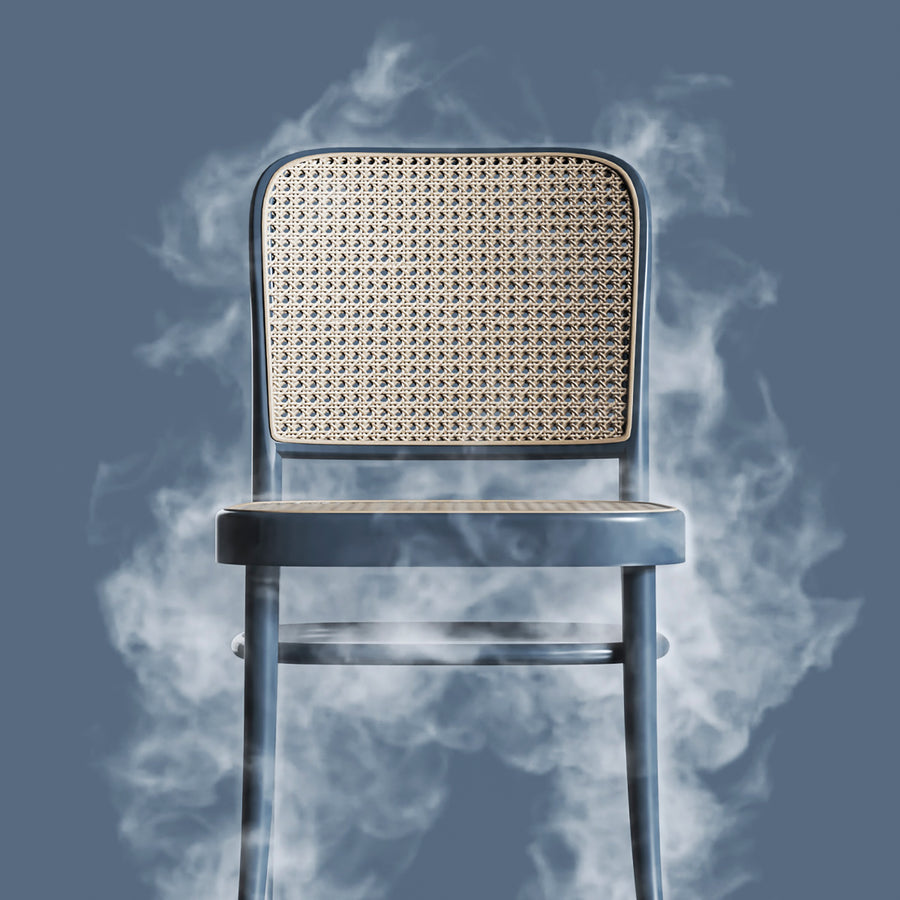 KC-001Retro Hermit Chair レトロストライプ ストライプのポップデザインがキュート！ネイタルデザイン