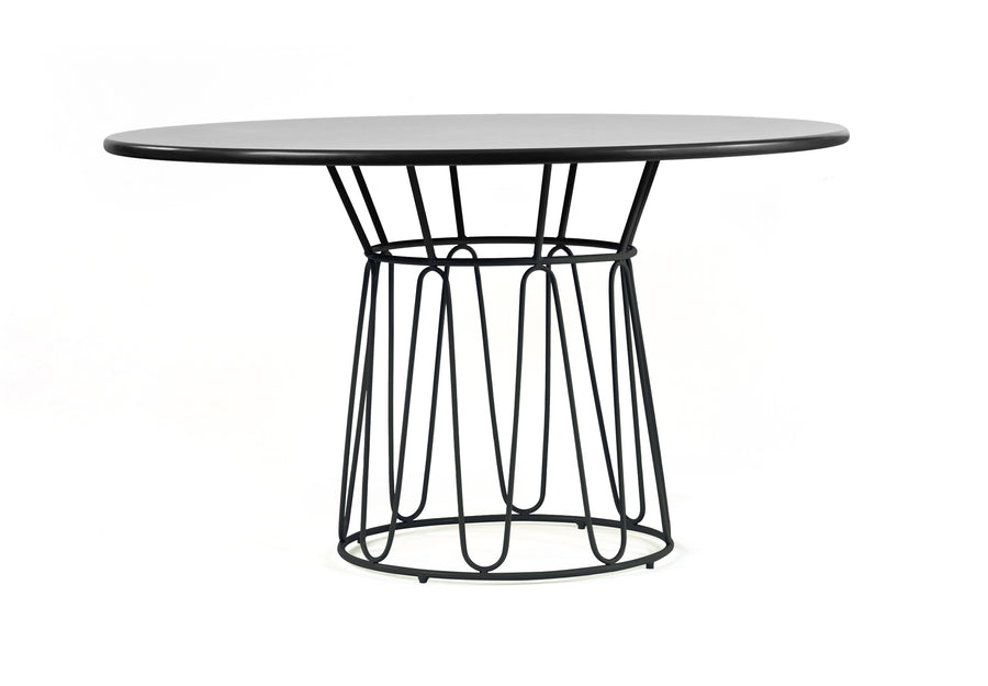 Ames Circo Leather Dining Table
