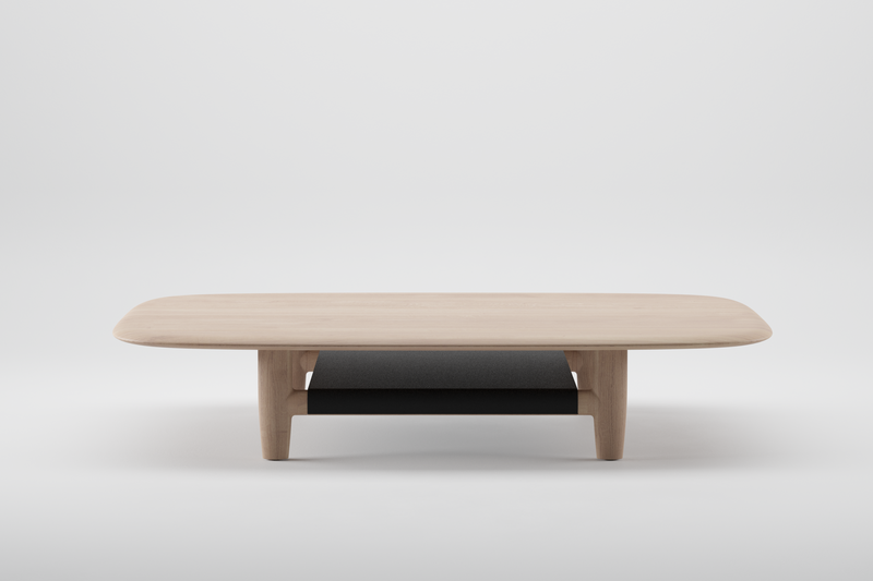 NILA leather coffee table