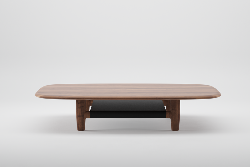 NILA leather coffee table
