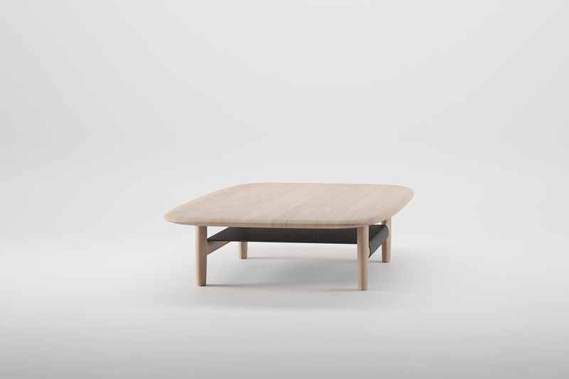 NILA leather coffee table