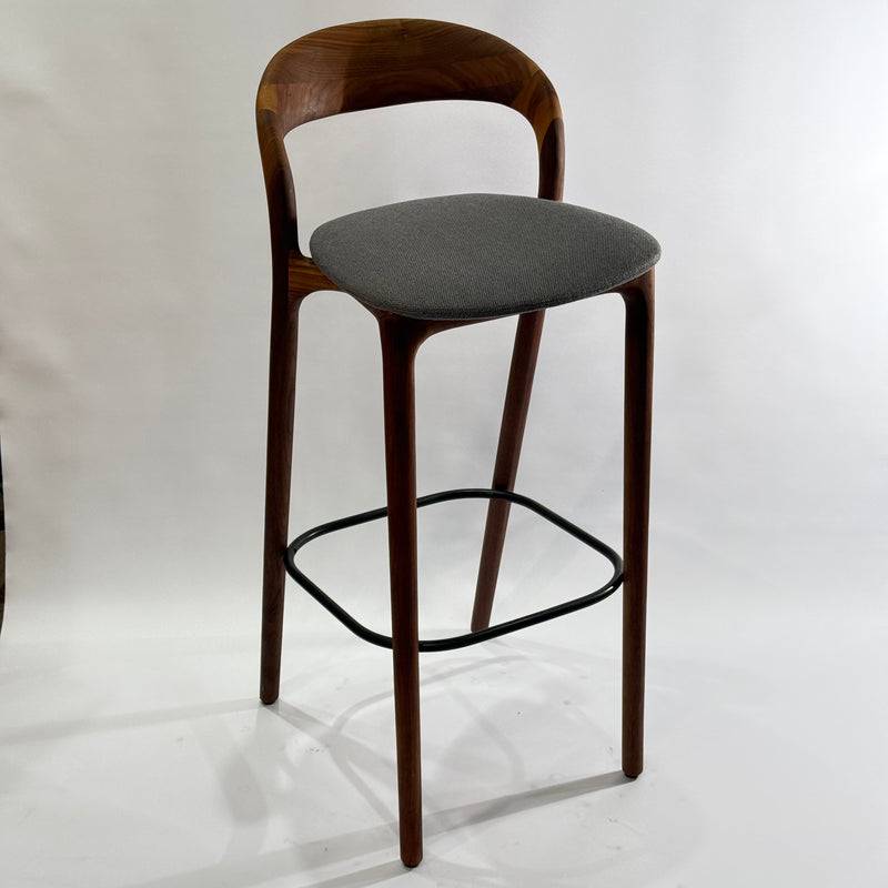 NEVA light barstool upholstered Set of 4 - Sale