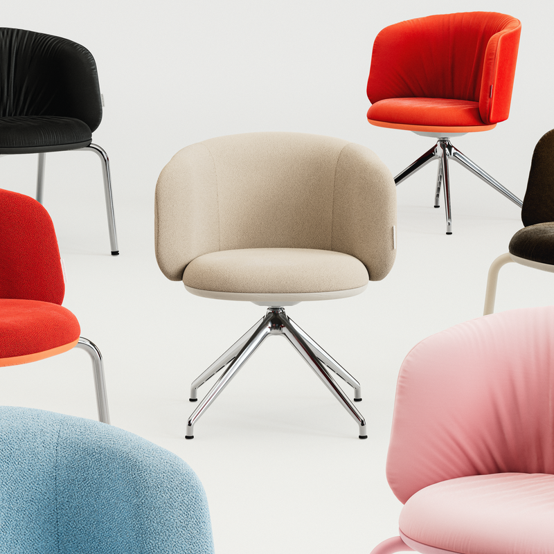 LINDE Chair - swivel base