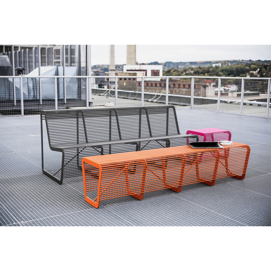 Limpido Bench With Backrest