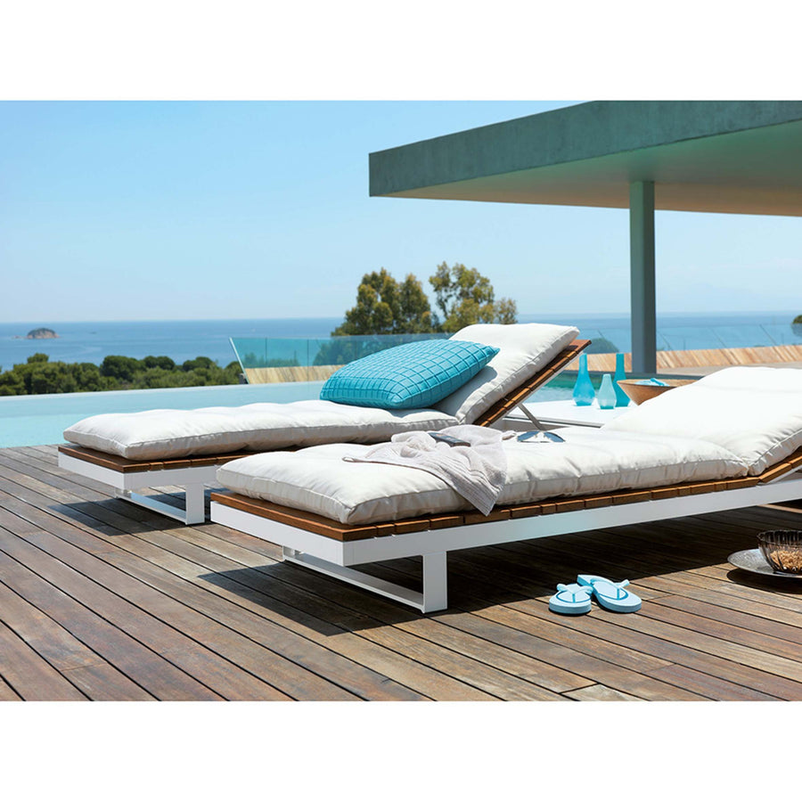 Pure Sunlounger Wood