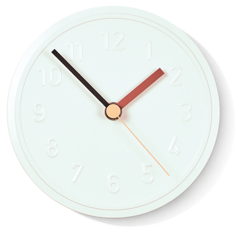 Richard Lampert Alu Alu Wall Clock – Stillfried Design